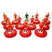 Subbuteo Andrew Table Soccer Alexandra Red kit on WSB Professional bases